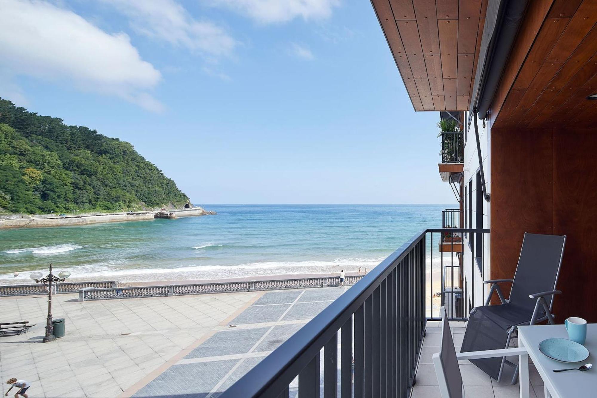 Earra - Narros Beach - Vistas Al Mar, 1 Min Centro Zarautz Εξωτερικό φωτογραφία