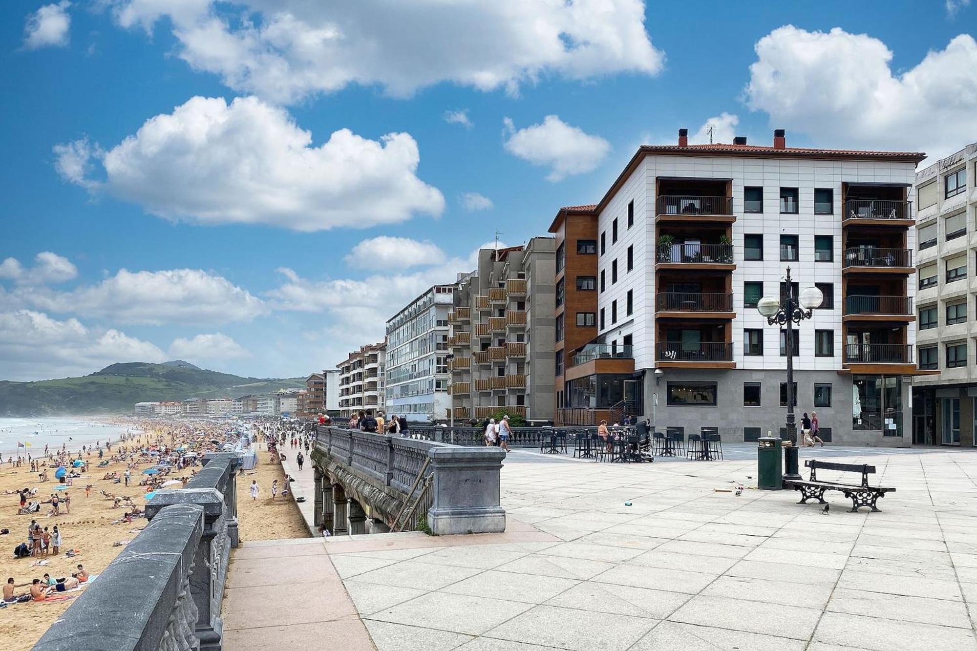 Earra - Narros Beach - Vistas Al Mar, 1 Min Centro Zarautz Εξωτερικό φωτογραφία